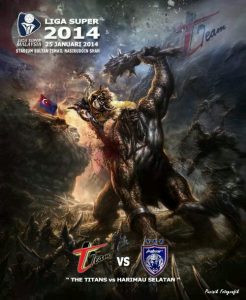 jdt vs t-team, jdt 0-1 t-team 2014