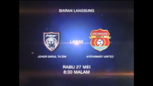 jdt vs ayeyawady