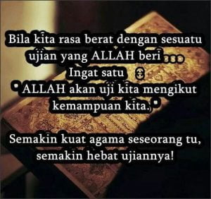 ujian hidup, apa itu ujian, 