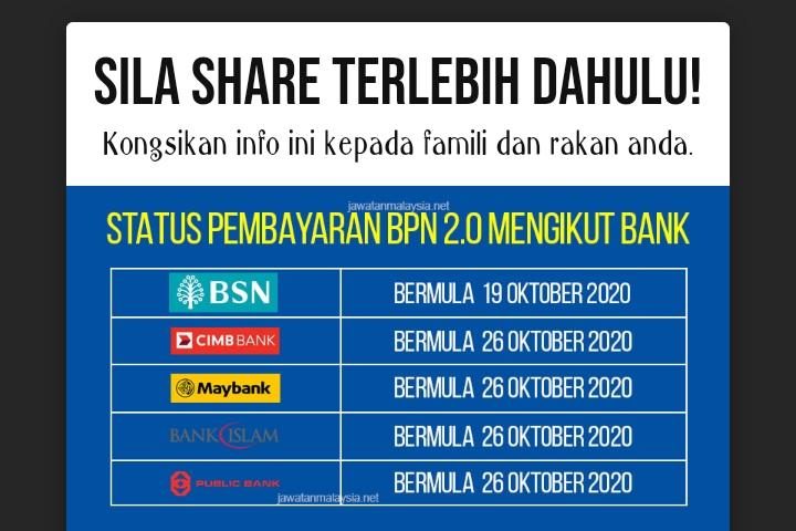 bpn dah dapat ikut bank 