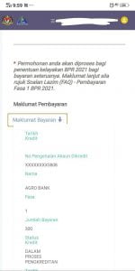 dalam proses pengkreditan 