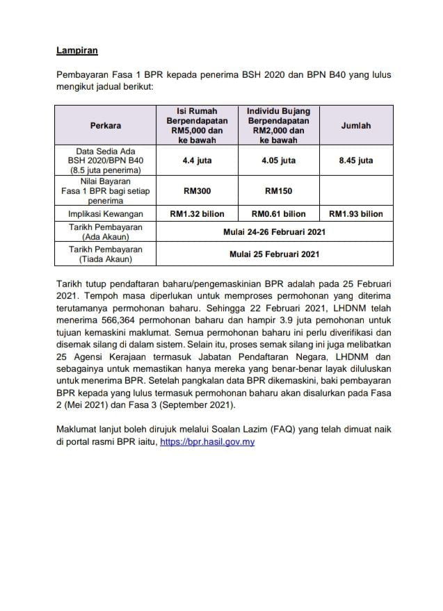 bpr menteri kewangan