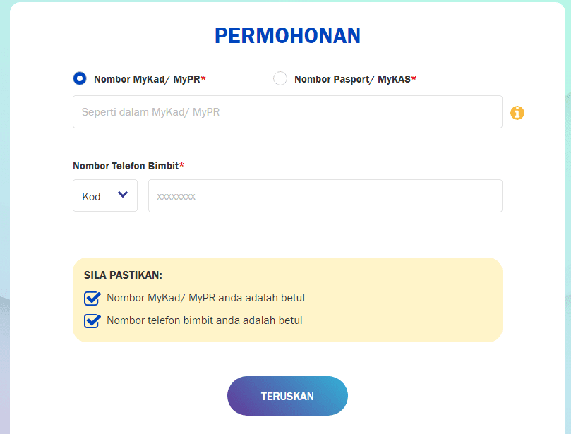 permohonan icitra kwsp
