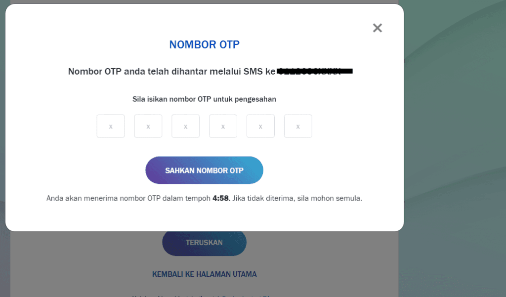 panduan keluarkan icitra kwsp akaun1 atau 2