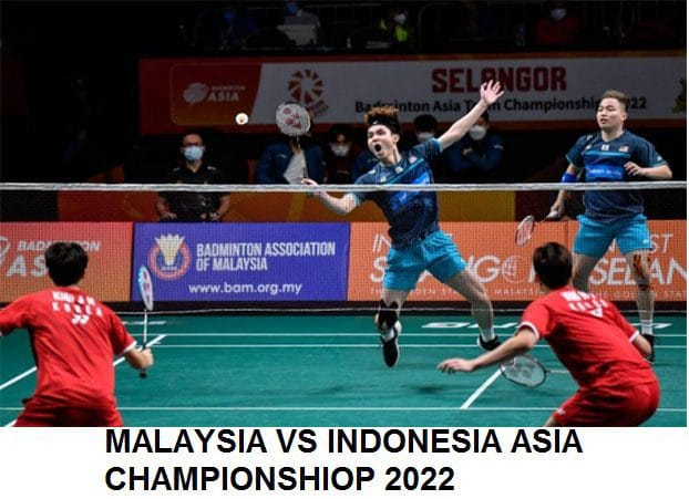 MALAYSIA VS INDONESIA ASIA CHAMPIONSHIP 2022