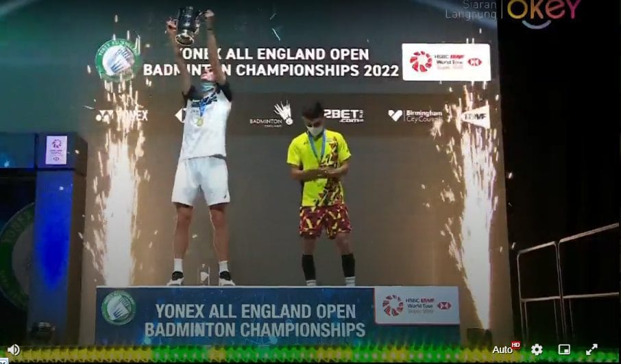 viktor axelson juara all england 2022