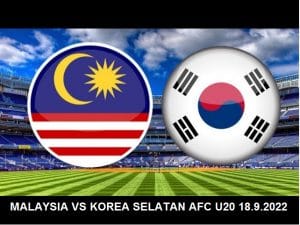 Malaysia vs Korea selatan u20