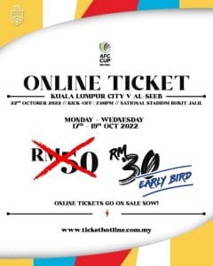 Beli tiket KL city online