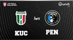 KUCHING CITY VS PENANG PIALA MALAYSIA 