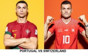 PORTUGAL VS SWITZERLAND