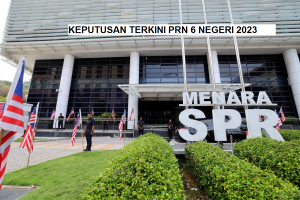 KEPUTUSAN 6 NEGERI PRN 2023