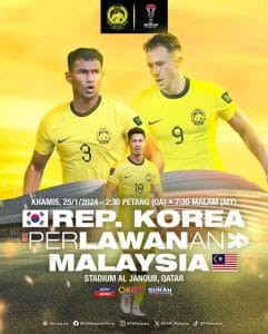 KOREA SELATAN VS MALAYSIA