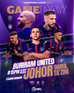 Buriram vs jdt