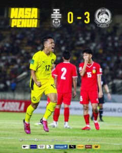 Laos 0-3 Malaysia 