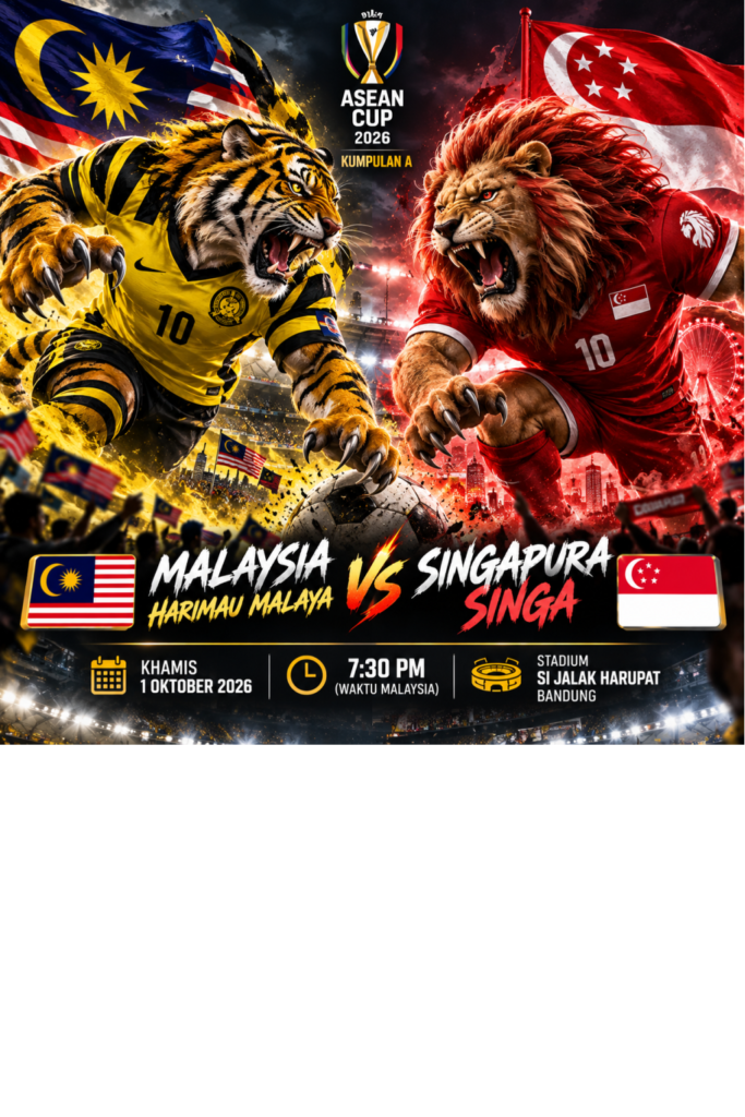 HARIMAU MALAYA VS SINGAPURA