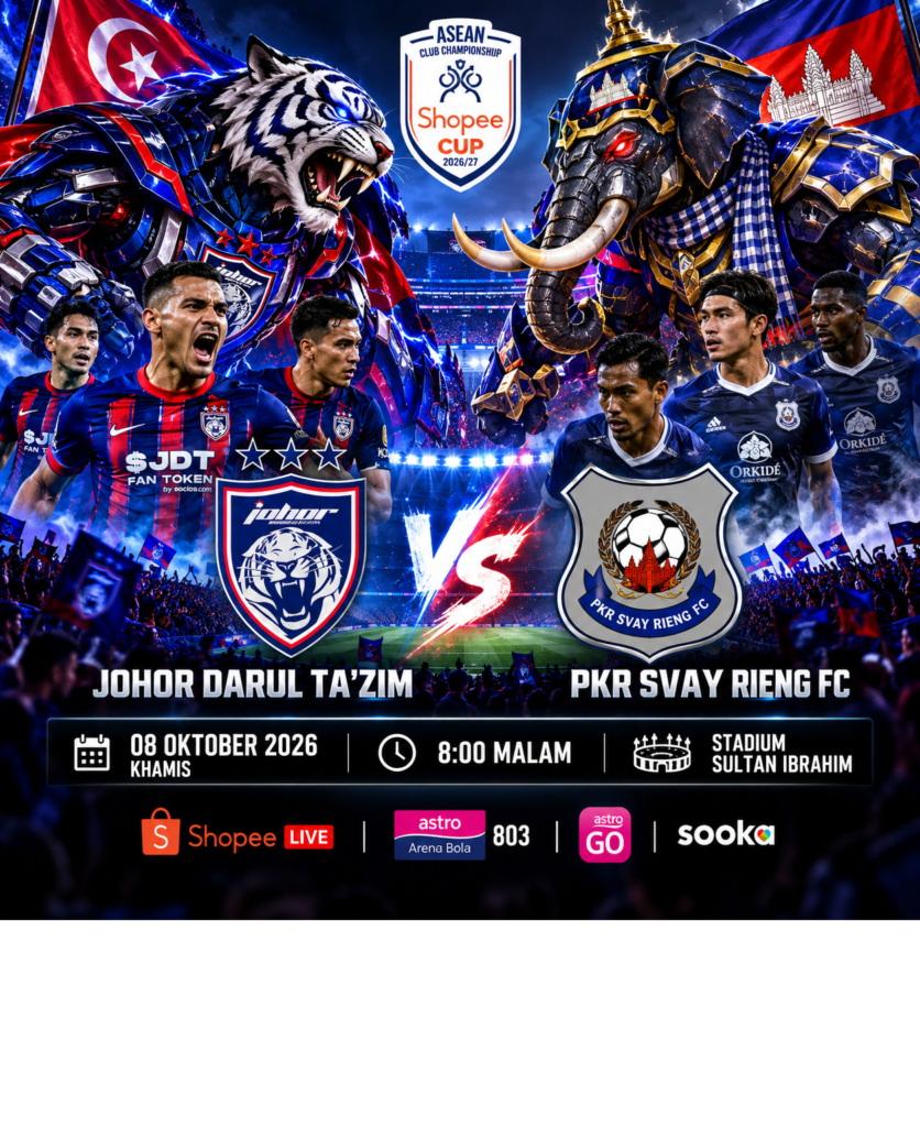 JDT VS PKR SVAY RIENG